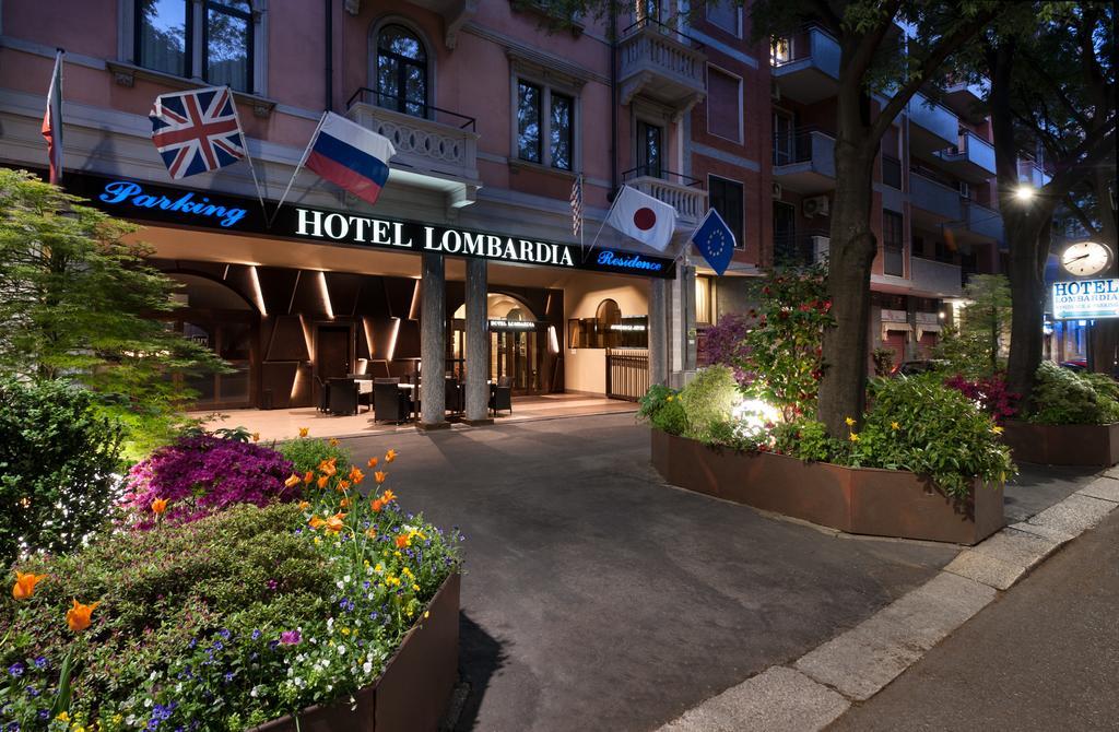 Hotel Lombardia Milano Esterno foto